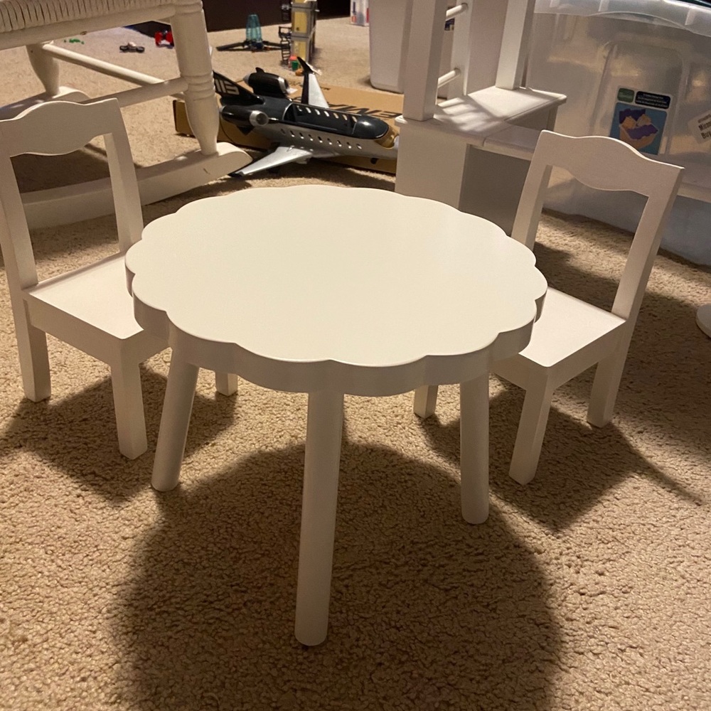 Doll Table and Chairs